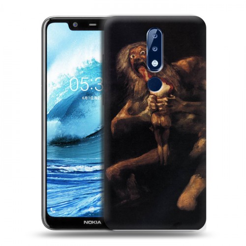 Дизайнерский силиконовый чехол для Nokia 5.1 Plus