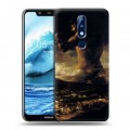 Дизайнерский пластиковый чехол для Nokia 5.1 Plus