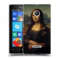 Дизайнерский пластиковый чехол для Microsoft Lumia 435