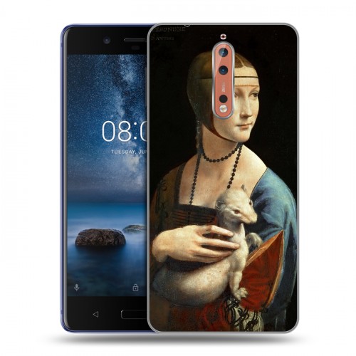 Дизайнерский пластиковый чехол для Nokia 8