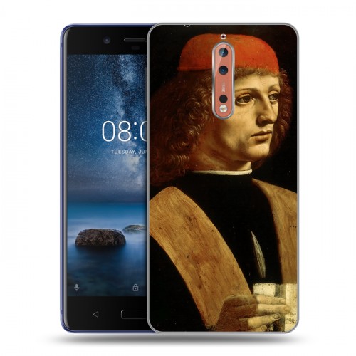 Дизайнерский пластиковый чехол для Nokia 8