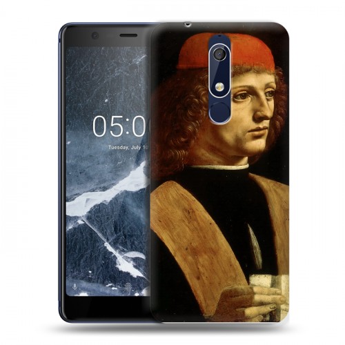 Дизайнерский пластиковый чехол для Nokia 5.1