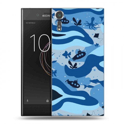 Дизайнерский пластиковый чехол для Sony Xperia XZs Камуфляжи