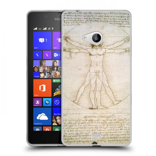 Дизайнерский пластиковый чехол для Microsoft Lumia 540