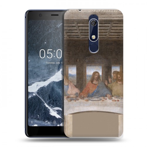 Дизайнерский пластиковый чехол для Nokia 5.1