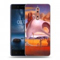 Дизайнерский пластиковый чехол для Nokia 8