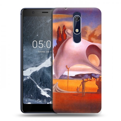 Дизайнерский пластиковый чехол для Nokia 5.1