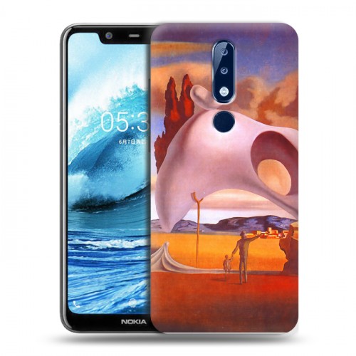 Дизайнерский силиконовый чехол для Nokia 5.1 Plus