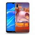 Дизайнерский пластиковый чехол для Huawei Y6 (2019)