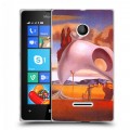 Дизайнерский пластиковый чехол для Microsoft Lumia 435