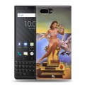 Дизайнерский пластиковый чехол для BlackBerry KEY2