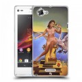 Дизайнерский пластиковый чехол для Sony Xperia L