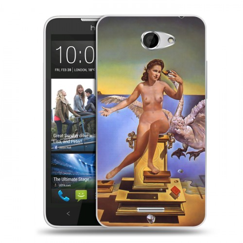 Дизайнерский пластиковый чехол для HTC Desire 516