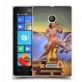 Дизайнерский пластиковый чехол для Microsoft Lumia 435