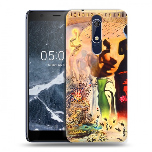 Дизайнерский пластиковый чехол для Nokia 5.1