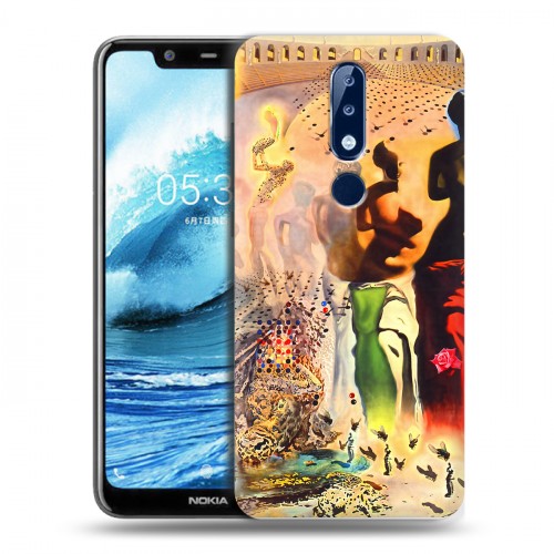 Дизайнерский силиконовый чехол для Nokia 5.1 Plus