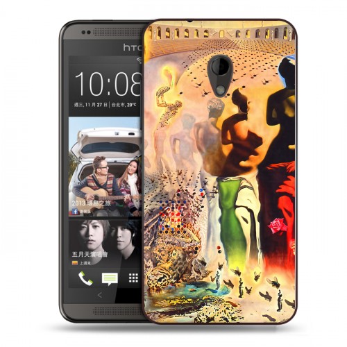 Дизайнерский силиконовый чехол для HTC Desire 700