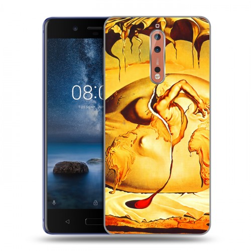 Дизайнерский пластиковый чехол для Nokia 8