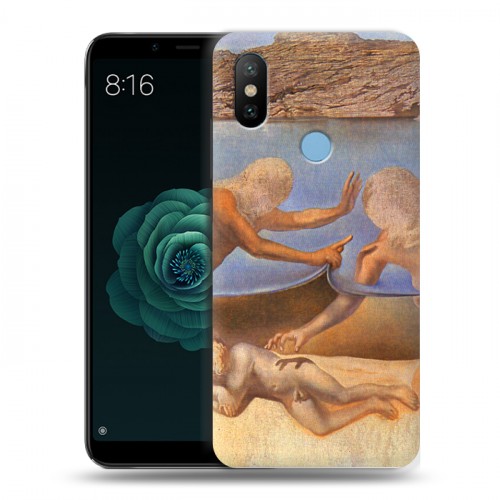 Дизайнерский силиконовый чехол для Xiaomi Mi A2