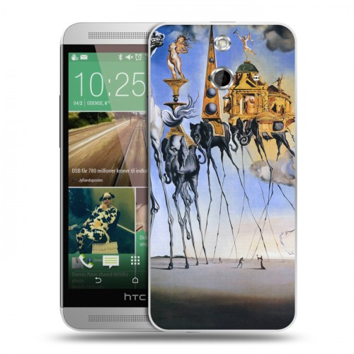 Дизайнерский пластиковый чехол для HTC One E8