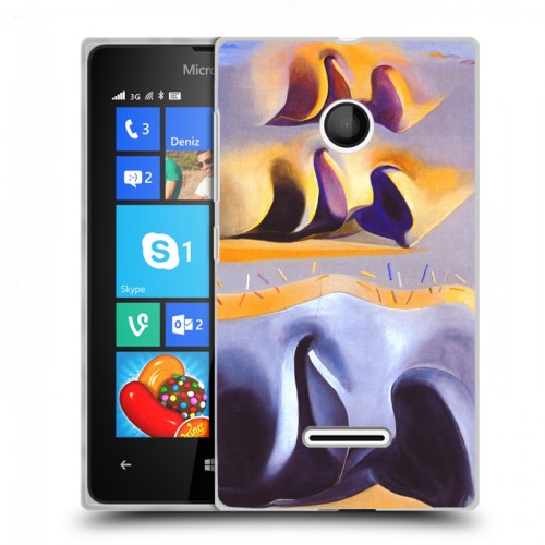 Дизайнерский пластиковый чехол для Microsoft Lumia 435