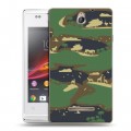 Дизайнерский пластиковый чехол для Sony Xperia E Камуфляжи