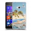 Дизайнерский пластиковый чехол для Microsoft Lumia 540