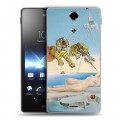 Дизайнерский пластиковый чехол для Sony Xperia TX