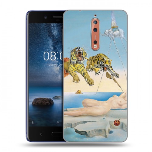 Дизайнерский пластиковый чехол для Nokia 8