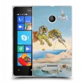 Дизайнерский пластиковый чехол для Microsoft Lumia 435