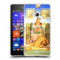 Дизайнерский пластиковый чехол для Microsoft Lumia 540