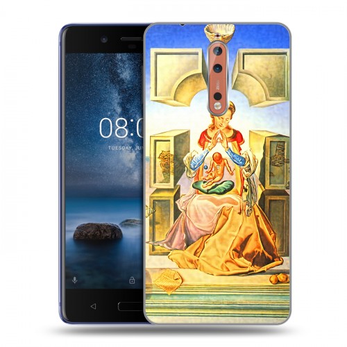 Дизайнерский пластиковый чехол для Nokia 8