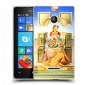 Дизайнерский пластиковый чехол для Microsoft Lumia 435