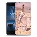 Дизайнерский пластиковый чехол для Nokia 8