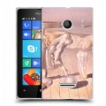 Дизайнерский пластиковый чехол для Microsoft Lumia 435