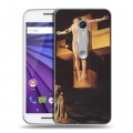 Дизайнерский пластиковый чехол для Lenovo Moto G