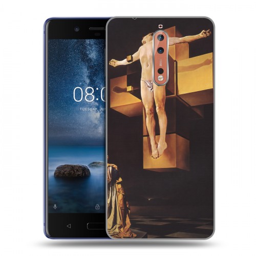 Дизайнерский пластиковый чехол для Nokia 8