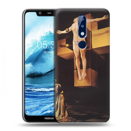 Дизайнерский силиконовый чехол для Nokia 5.1 Plus