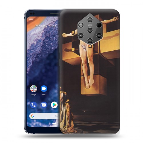 Дизайнерский силиконовый чехол для Nokia 9 PureView