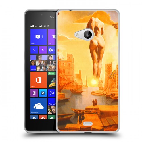 Дизайнерский пластиковый чехол для Microsoft Lumia 540