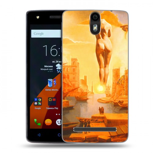 Дизайнерский силиконовый чехол для Wileyfox Storm