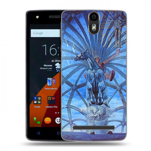 Дизайнерский силиконовый чехол для Wileyfox Storm