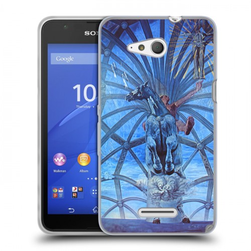 Дизайнерский пластиковый чехол для Sony Xperia E4g