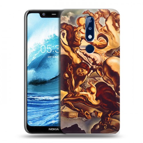 Дизайнерский пластиковый чехол для Nokia 5.1 Plus