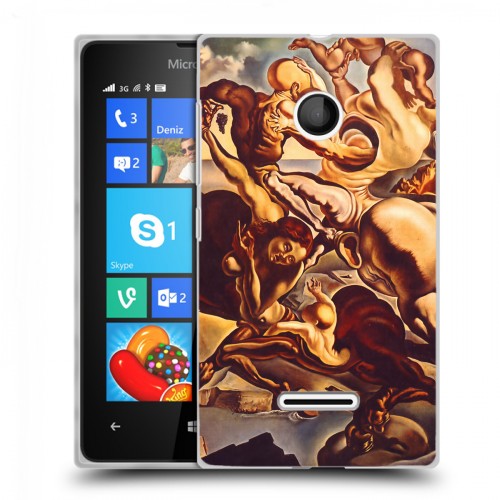 Дизайнерский пластиковый чехол для Microsoft Lumia 435