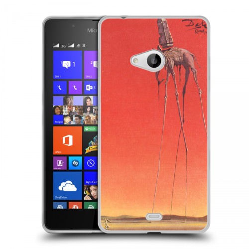 Дизайнерский пластиковый чехол для Microsoft Lumia 540