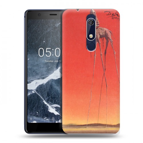 Дизайнерский пластиковый чехол для Nokia 5.1