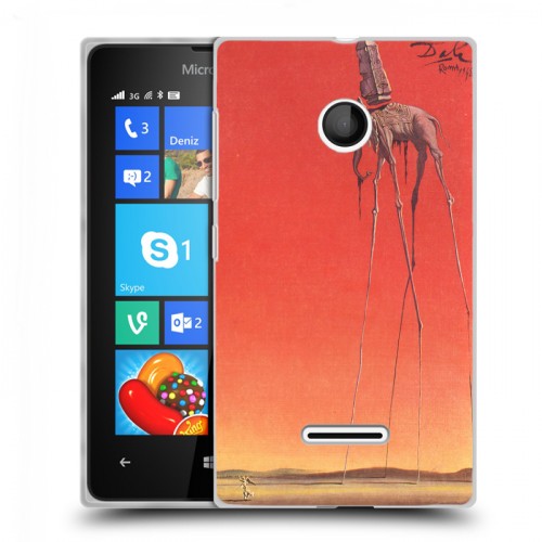 Дизайнерский пластиковый чехол для Microsoft Lumia 435