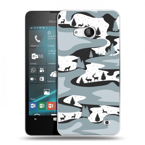 Дизайнерский пластиковый чехол для Microsoft Lumia 550 Камуфляжи
