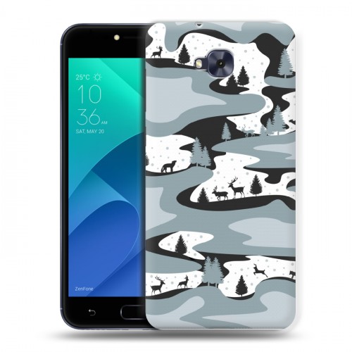 Дизайнерский пластиковый чехол для ASUS ZenFone 4 Selfie Камуфляжи